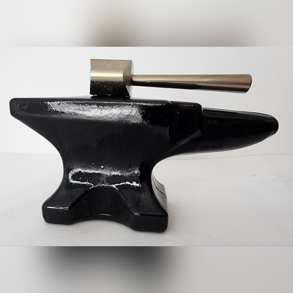AVON Blacksmith's Anvil - Deep Woods Leather After Shave Bottle